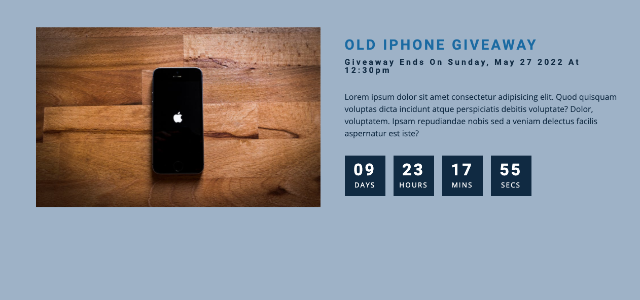 Countdown Timer